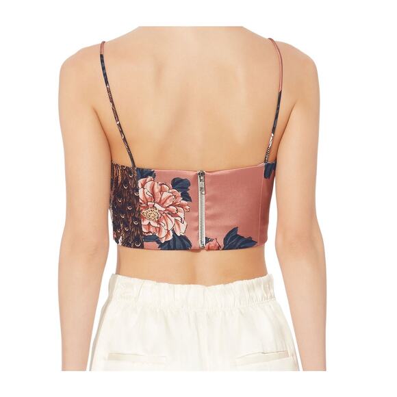 Floral Satin Women Top - Picture 2 of 7